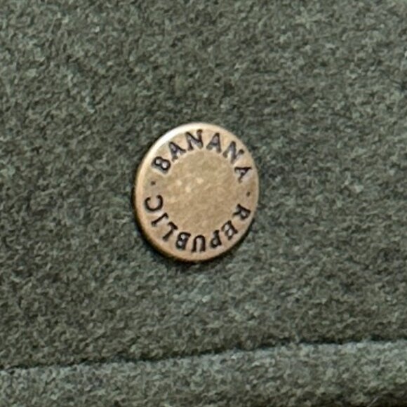 Banana Republic Women's Jacket Size M Dark Green Soft Brushed Fabric Casual NEW - Picture 9 of 16